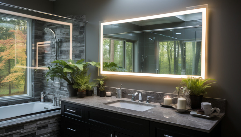 Some tips for choosing and installing a bathroom mirror